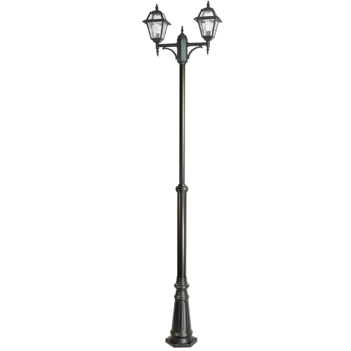 Lampa ogrodowa - parkowa stojąca regulowana 2x E27 - WITRAŻ OGMW 2 N