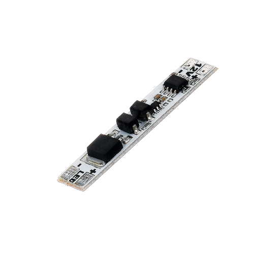 Mikro wyłącznik LED do profili aluminiowych - 12V DC 5A - dotykowy