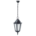 Lampa ogrodowa wisząca 1x E27 - RETRO CLASSIC II K 1018/1/DH - patyna srebro