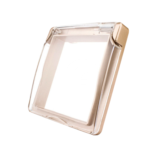 Nakładka bryzgoszczelna na gniazdo elektryczne szampańska - NW-63 - LIVOLO