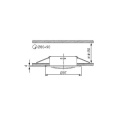 Sufitowa oprawa ARGUS CT-2115-C - ruchoma - chrom - Rysunek techniczny