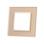 Szklana ramka pojedyncza szampańska - GPF-1-63 - LIVOLO