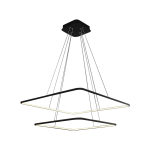 Lampa oprawa wisząca LED - NIX BLACK 50W 3000K 3500lm - ML518