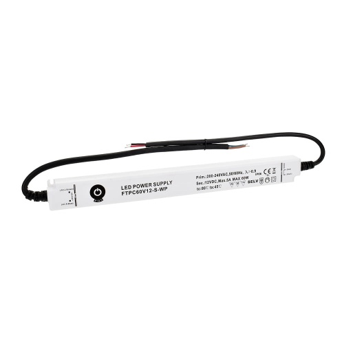 Zasilacz napięciowy hermetyczny ultrapłaski POS 24V 60W 2.5A FTPC60V24-S-WP