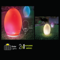Lampa solarna LED Egg Light - 1W RGB+WW - VT-7815