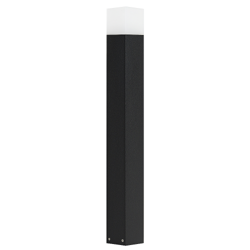 Lampa ogrodowa stojąca 1x E27 83cm - CUBE CB-830 BL