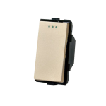 Mechanizm łącznika pojedynczego złoty -  klawisz - ME614G - TOUCHME