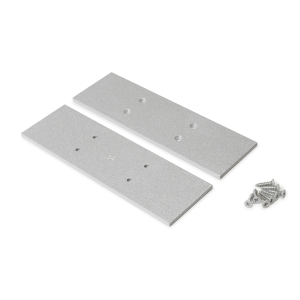 Zaślepka srebrna do profilu aluminiowego LED VARIO30 - wariant 34 - kpl. 2 szt.  