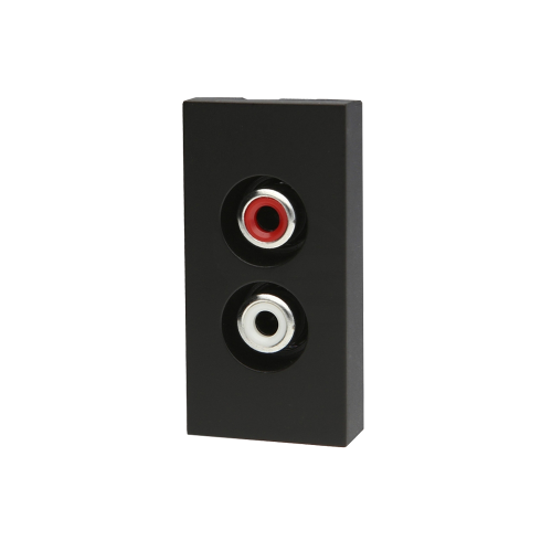 Moduł audio stereo czarny - WAUDIO-1-62 - LIVOLO