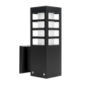 Lampa elewacyjna 1x E27 - RADO III K BL