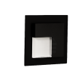 Oprawa schodowa LED - TICO z ramką - Czarny - 14V DC - LEDIX