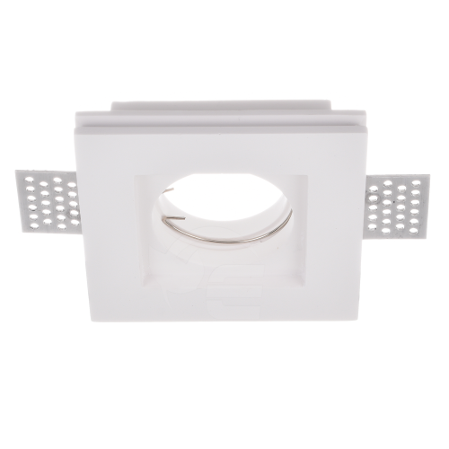 Sufitowa oprawa gipsowa - kwadratowa - 1xGU10