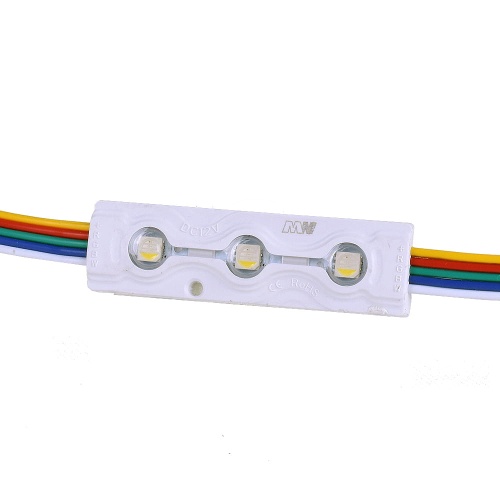 Moduł LED 3 diody 5050 - IP67 12V 0.96W - RGBW