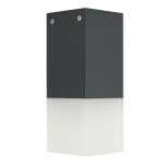 Lampa sufitowa 1x E27 - CUBE CB-S DG