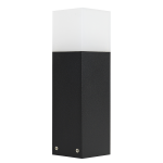 Lampa ogrodowa stojąca 1x E27 33cm - CUBE CB-330 BL