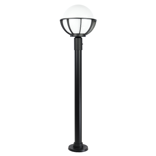 Lampa ogrodowa stojąca 1x E27 130cm - KULE Z KOSZYKIEM 250 K 5002/1/KPO 250