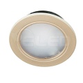Punktowa oprawa meblowa LED EGROOVE G4 12V - Satyna - wpustowa