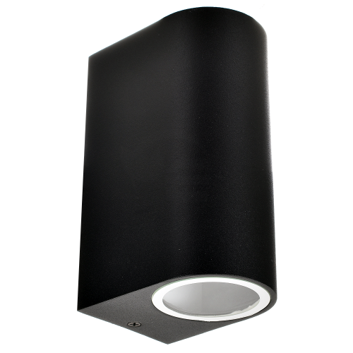 Lampa elewacyjna 2x GU10 - czarna - VT-7652RD