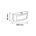 Lampa elewacyjna 1x E27 - VT-7670