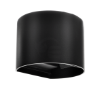 Lampa elewacyjna LED regulowana 6W 660lm - czarna - VT-756