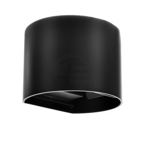 Lampa elewacyjna LED regulowana 6W 660lm - czarna - VT-756