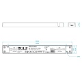 Zasilacz napięciowy ultrapłaski GLP 24V 75W 3.125A GTPC-75-24-S - rysunek techniczny