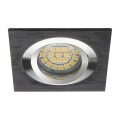 Sufitowa oprawa ozdobna SEIDY CT-DTL50-B - ruchoma - aluminium