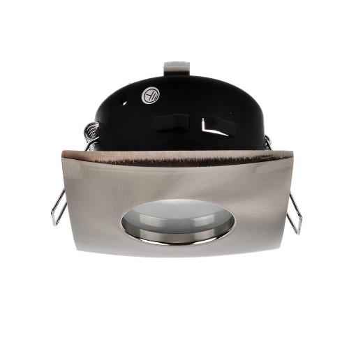 Szczelna sufitowa oprawa VT-787SQ - stała - satynowy nikiel