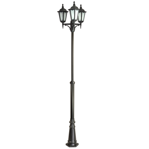 Lampa ogrodowa - parkowa stojąca regulowana 3x E27 - RETRO CLASSIC OGMWN 3