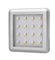 Punktowa oprawa meblowa LED SQUARE2 - Aluminium - 12V 1,5W