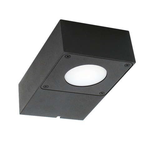 Lampa elewacyjna LED ENEO WALL - 6W 4500K 230V - grafitowa