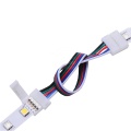 Złącze do taśmy LED - KLIP - RGBW 10mm dwustronne z przewodem