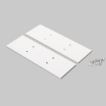 Zaślepka biała do profilu aluminiowego LED VARIO30 - wariant 16-E9 - kpl. 2 szt.   