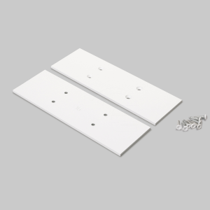 Zaślepka biała do profilu aluminiowego LED VARIO30 - wariant 16-E9 - kpl. 2 szt.   