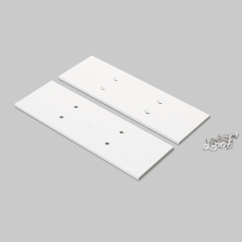 Zaślepka biała do profilu aluminiowego LED VARIO30 - wariant 16 - kpl. 2 szt.