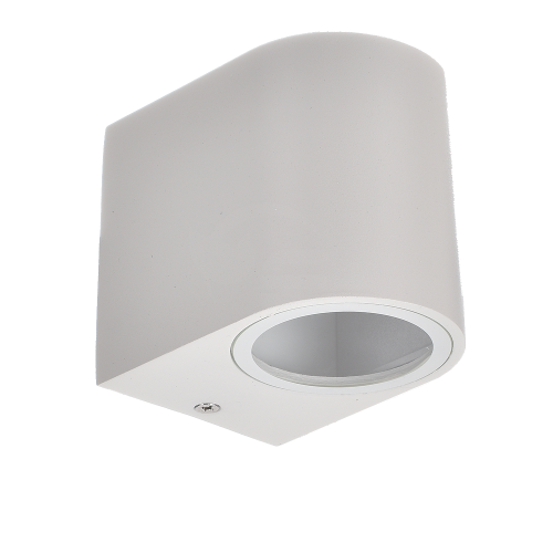 Lampa elewacyjna 1x GU10 - biała - VT-7651RD-W