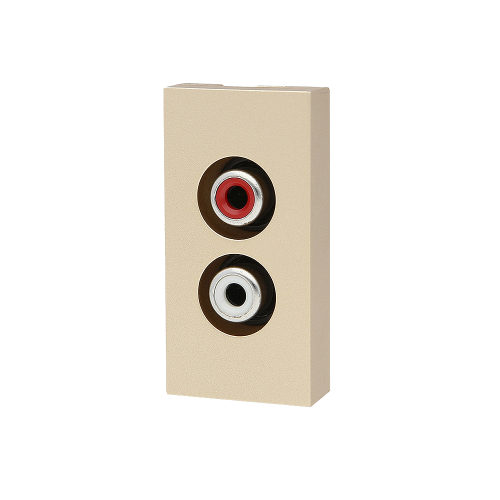 Moduł audio stereo szampański - WAUDIO-1-63 - LIVOLO