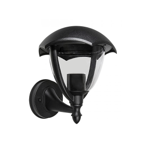 Lampa elewacyjna 1x E27 - czarna - VT-730