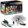 Lampki choinkowe LED "Gwiazdki" do wewnątrz - 100 LED 10mb - zimne