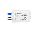 Zasilacz LED napięciowy hermetyczny 12V DC 0,66A 8W - Zamel - ZNN-08-12