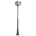 Lampa ogrodowa - parkowa stojąca regulowana 3x E27 - WITRAŻ OGMW 3 N