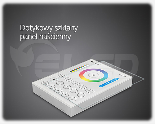 Szklany panel dotykowy - sterowanie przy pomocy dotyku