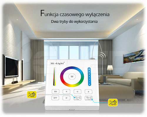 Funkcja opóźnionego wyłączenia - dwa tryby działania
