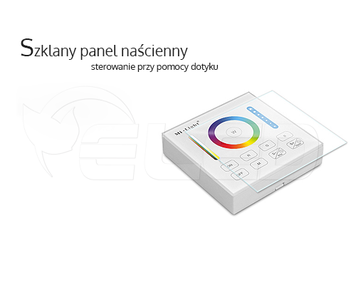 Szklany panel dotykowy - sterowanie przy pomocy dotyku