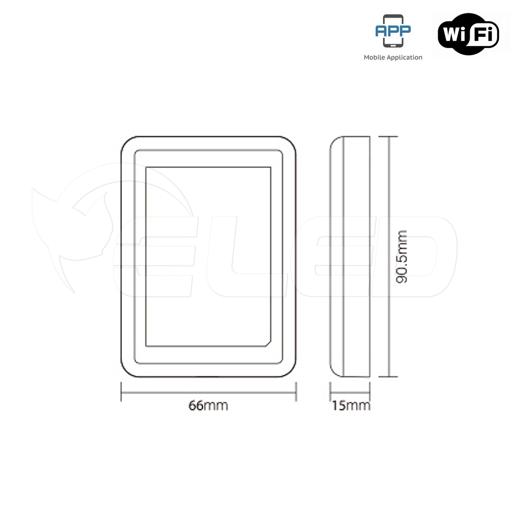 Sterownik Kontroler Led Wi Fi Android Ios Ibox 2 Mi Light