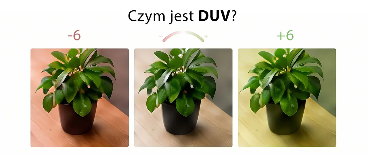 Czym jest wskaźnik DUV i jak opcja regulacji wpływa na komfort widzenia? Czym jest wskaźnik DUV i jak opcja regulacji wpływa na komfort widzenia?