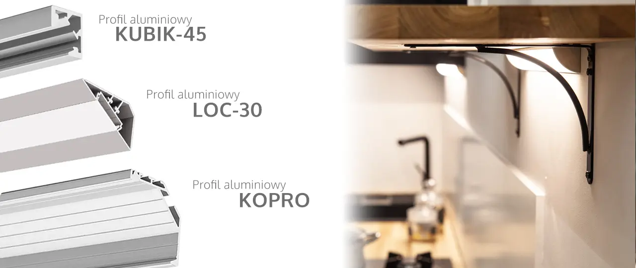Profile aluminiowe kątowe LED KLUŚ - Profil led Kubik-45 - Profil led Loc-30 - Profil LED Kopro Blog ELED Profile aluminiowe kątowe LED KLUŚ - Profil led Kubik-45 - Profil led Loc-30 - Profil LED Kopro Blog ELED