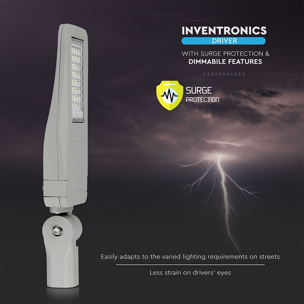 Zwiększona ochrona przeciwprzepięciowa lampy ulicznej LED