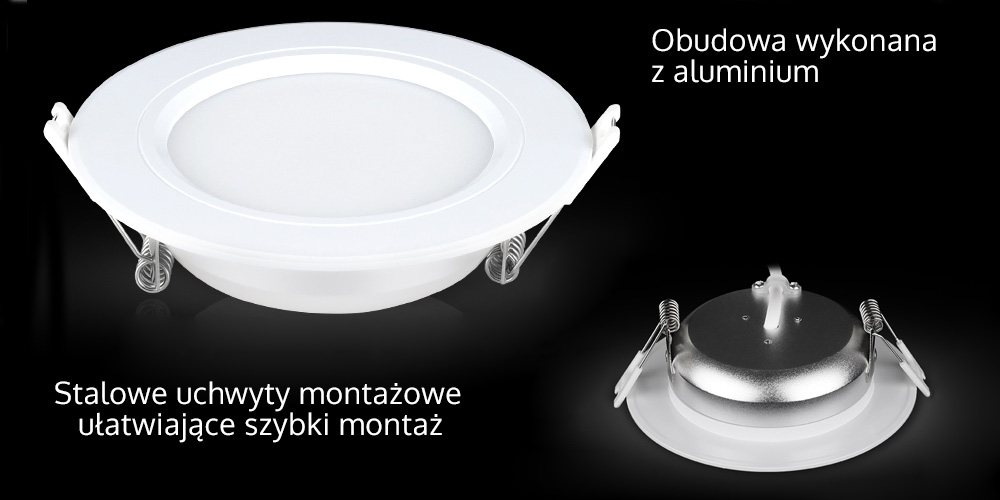 Opis i budowa oprawy downlight FUT068Z