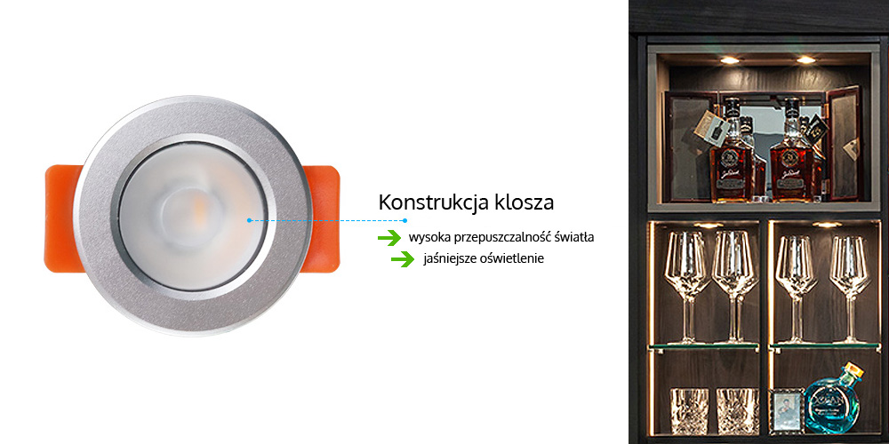 Opis i budowa oprawy spotlight led SL1-12